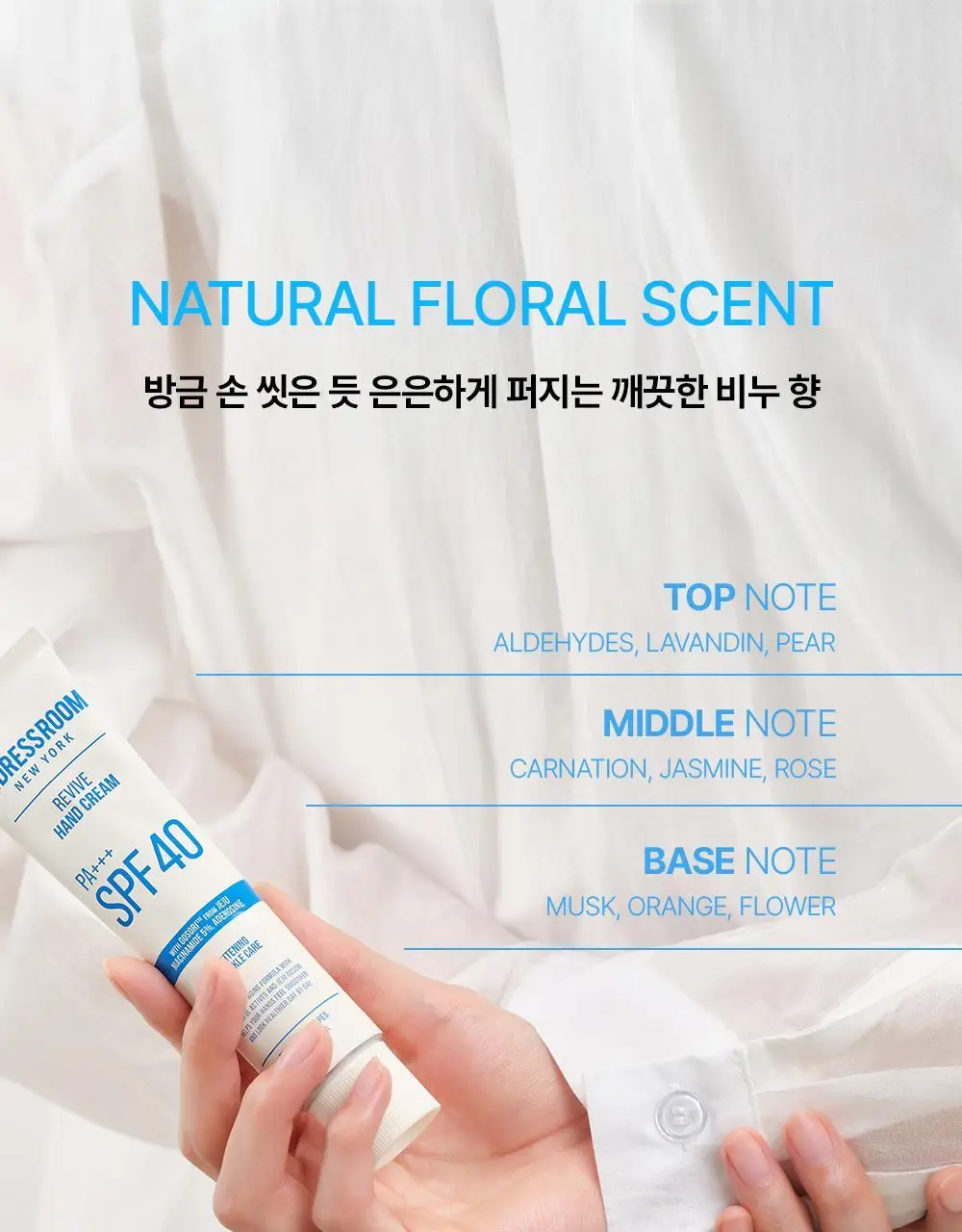 [스크런치 증정 기획팩] W.DRESSROOM 리바이브 기능성 핸드크림 SPF40/PA+++ 50ml 상세페이지 46